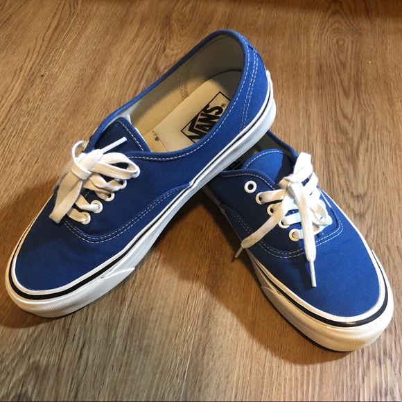 vans authentic 44 dx blue